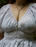Custom Lariat Beaded Necklace