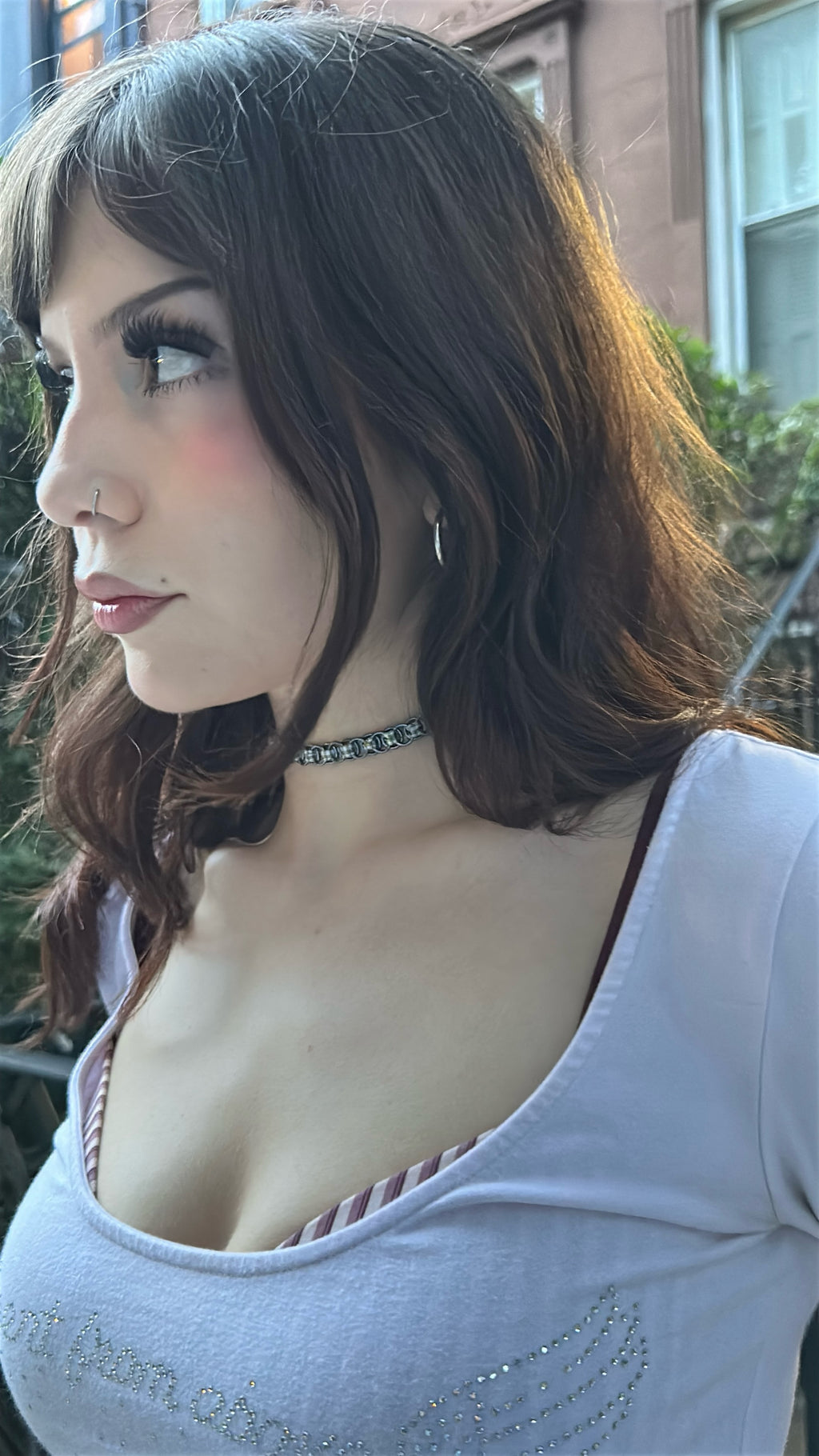 Aventail Chainmail Ribbon Choker