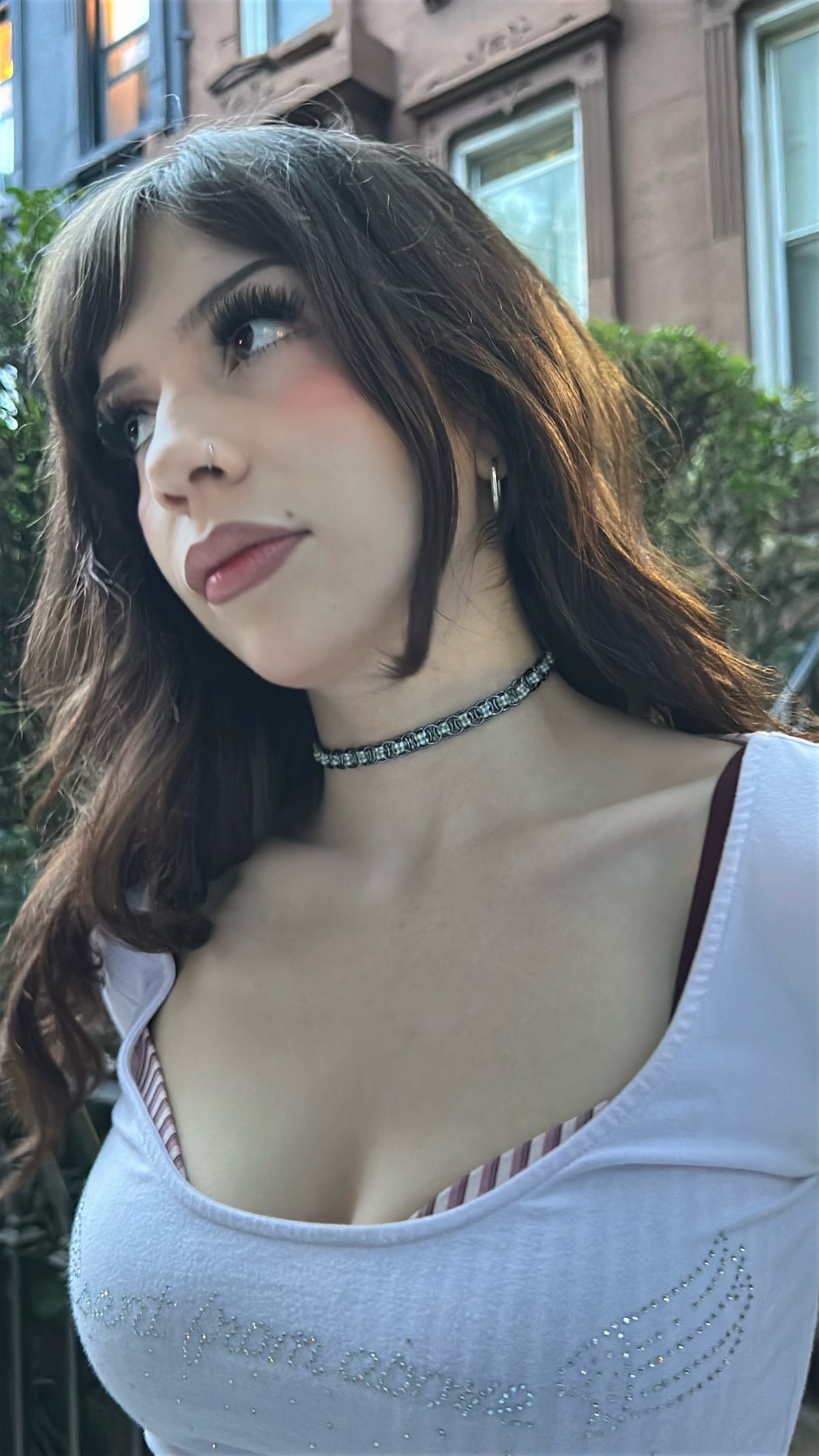 Aventail Chainmail Ribbon Choker